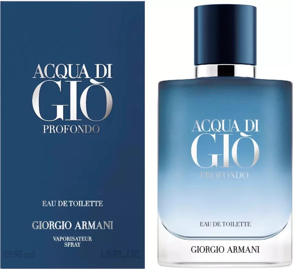 s-l1600 (21) Acqua di Giò Profondo EDT Eau de Toilette 3.4 oz - Image 1