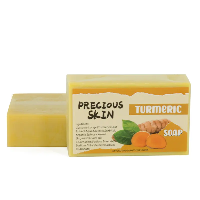Natural-Organic-Anti-Acne-Whitening-Bath-Bar.webp Natural Organic Anti Acne Whitening Bath Bar Toilet Cleansing Soap Turmeric Soap - Image 1