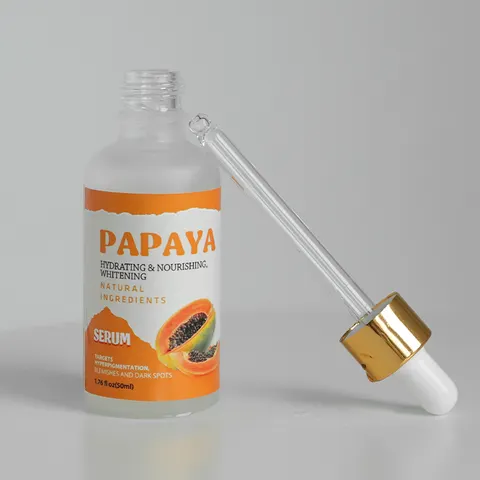 Organic-Vitamin-c-serum-Fruit-Extract-Papaya.jpg_480x480.webp Organic Vitamin c serum Fruit Extract Papaya Anti Aging Anti Wrinkle Whitening Papaya Serum For Face - Image 1