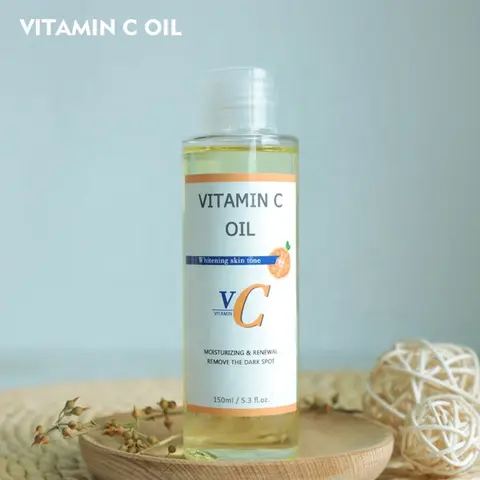 Wholesale Vitamin C Bleaching Skin Glow Whitening Lightening Silky Smoothing Vitamin C Oil