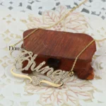 DOREMI 316L Stainlesss Custom Name Necklaces Pendant Letters Necklace for Women Custom Chain Jewelry Children Personalized Gold - Image 2