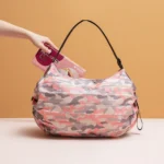 Folding Shopping Bag With Large Capacity And Portable Hand-held Spring Roll Bag For Japanese Accordion Supermarket Shopping - Image 2