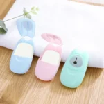 Travel Disposable Soap Paper Portable Small Soap Hand Soap Paper 50 Pack/box Bath Products Hotel Soap Paper Portable Soap - Image 3