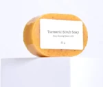 Natural Turmeric Kojic Scrub Soap Cleansing Bath Soap Oil Control & Whitening Kojic Turmeric Soaps for Face,Bath, Body - Image 6
