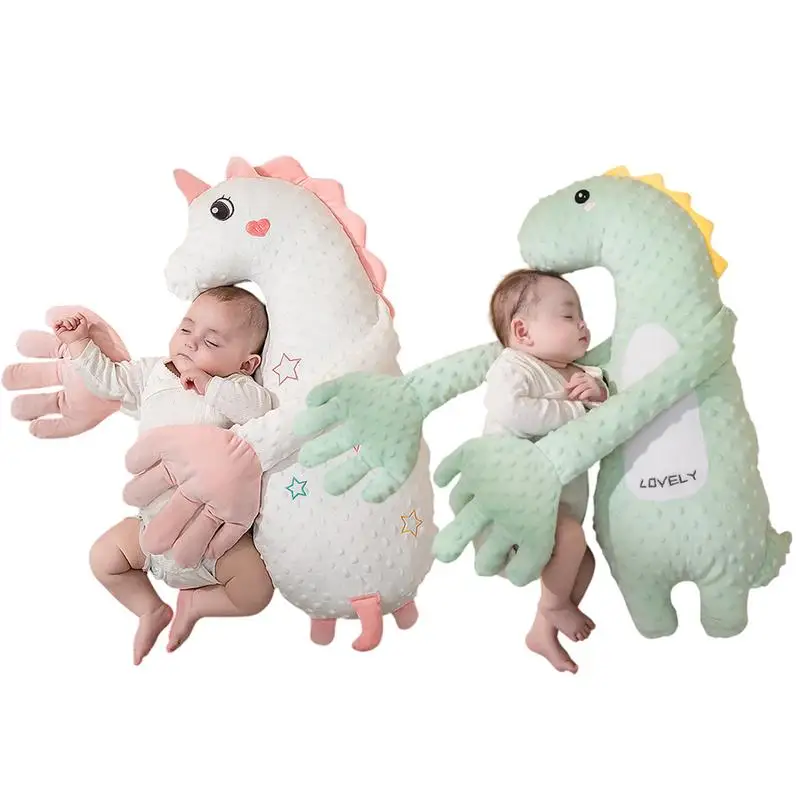kf-S949070f10fd94a4fb49a38b08e465a3eV Baby Soothing Palm Automatic Palm Patting Stuffed Animal Sleep Soothers Adjustable Speed Remote Control Sleeping Buddy for Baby - Image 1