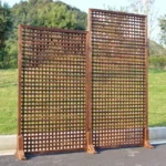 courtyard preservative wood fence fence garden fence outdoor climbing rattan balcony flower stand interior decoration partition