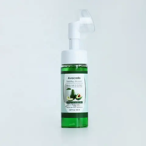 natural avocado Facial Foam deeply cleaning moisturizing and refresh facial cleaning foam cosmetics beauty cleanser