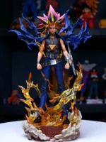 28cm/11.02in Yugi Muto Figure Dark Game Dimensional Figurine Duel Monsters Action Figures PVC Statue Collection Toys Gifts - Image 2